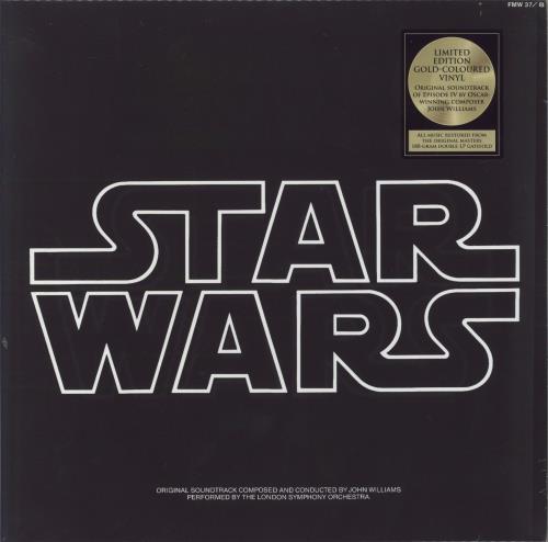 Star Wars Star Wars - Gold Vinyl - Sealed 2-LP vinyl record set (Double LP Album) German WRS2LST837816