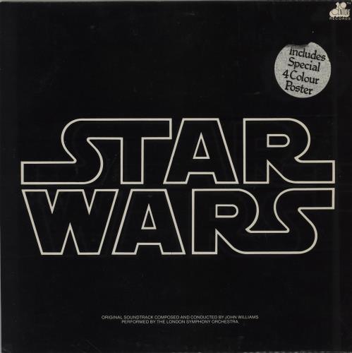 Star Wars Star Wars - Stickered Sleeve 2-LP vinyl record set (Double LP Album) UK WRS2LST713167