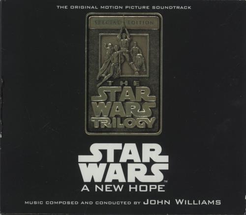 Star Wars Star Wars: A New Hope [The Original Motion Picture Soundtrack] 2 CD album set (Double CD) US WRS2CST881836