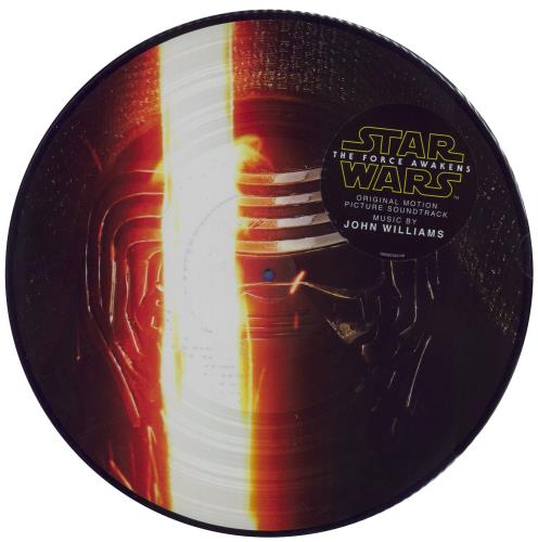 Star Wars Star Wars: The Force Awakens 12" vinyl picture disc (12 inch picture record) UK WRS2PST838001