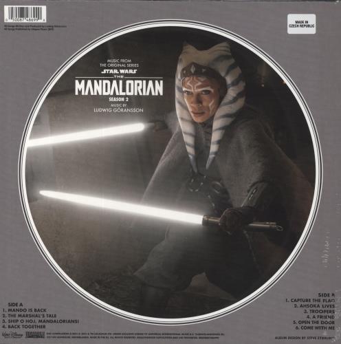 Star Wars Star Wars: The Mandalorian Season 2 (Music From The Original Series) - Sealed picture disc LP (vinyl picture disc album) US WRSPDST806609