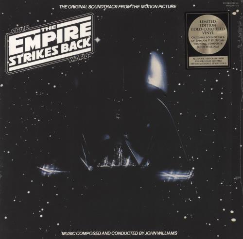 Star Wars The Empire Strikes Back - Gold Vinyl - Sealed 2-LP vinyl record set (Double LP Album) German WRS2LTH856274