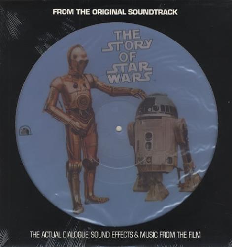 Star Wars The Story Of Star Wars - Sealed picture disc LP (vinyl picture disc album) US WRSPDTH357037