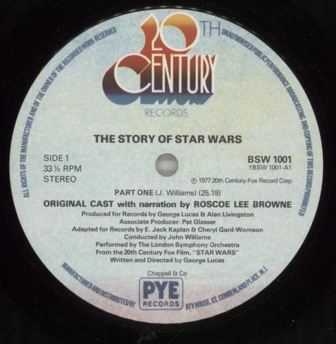 Star Wars The Story Of Star Wars vinyl LP album (LP record) UK WRSLPTH352218