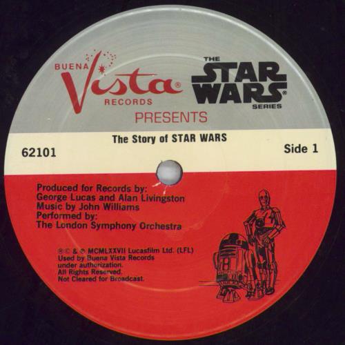 Star Wars The Story Of Star Wars vinyl LP album (LP record) US WRSLPTH819227