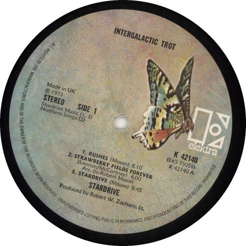 Stardrive Intergalactic Trot vinyl LP album (LP record) UK S7DLPIN689806