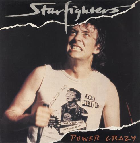 Starfighters Power Crazy 12" vinyl single (12 inch record / Maxi-single) UK VUA12PO737014