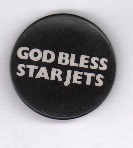 Starjets God Bless Starjets badge UK U3BBGGO666282
