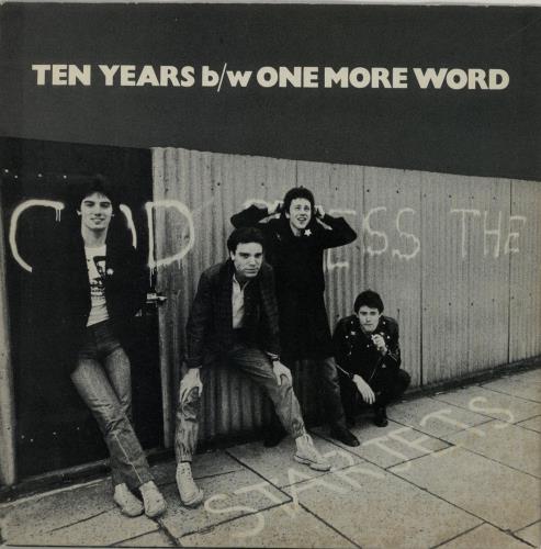 Starjets Ten Years 7" vinyl single (7 inch record / 45) UK U3B07TE651772