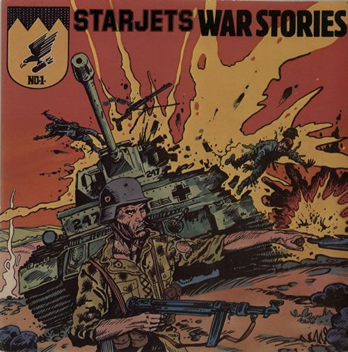 Starjets War Stories - Picture sleeve 7" vinyl single (7 inch record / 45) UK U3B07WA573359
