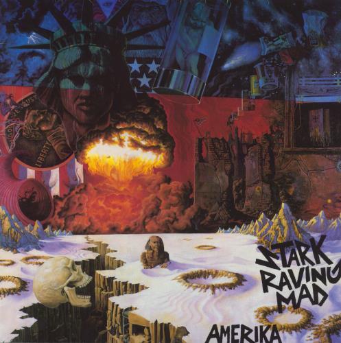 Stark Raving Mad Amerika vinyl LP album (LP record) German XSBLPAM833425