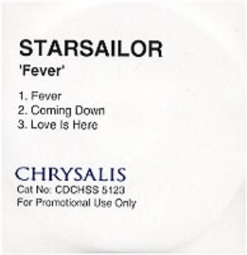 Starsailor Fever CD-R acetate UK SAOCRFE175951