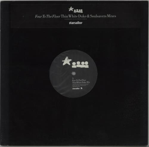 Starsailor Four To The Floor 12" vinyl single (12 inch record / Maxi-single) UK SAO12FO285685