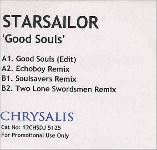 Starsailor Good Souls CD-R acetate UK SAOCRGO353043