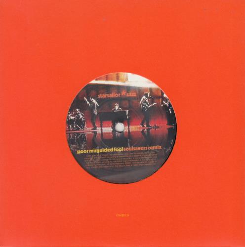 Starsailor Poor Misguided Fool 7" vinyl single (7 inch record / 45) UK SAO07PO237278