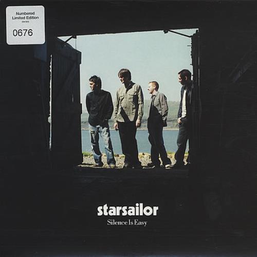 Starsailor Silence Is Easy 7" vinyl single (7 inch record / 45) UK SAO07SI255603