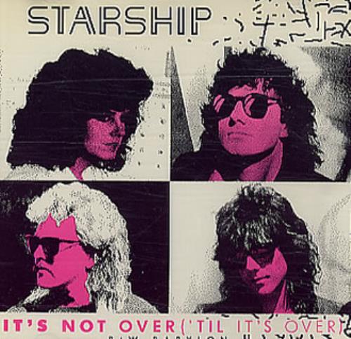 Starship It's Not Over ['til It's Over] CD single (CD5 / 5") US SHIC5IT95151