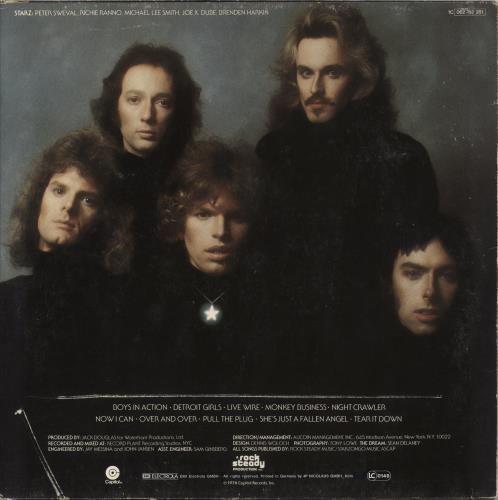 Starz Starz - EX vinyl LP album (LP record) German SI8LPST857467