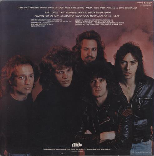 Starz Violation vinyl LP album (LP record) UK SI8LPVI558576