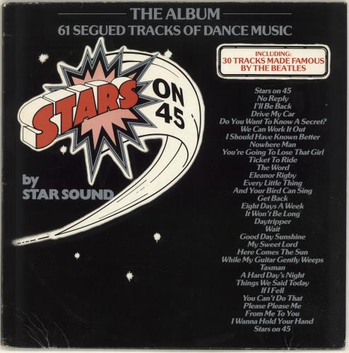 Star Sound Stars On 45 UK vinyl LP album (LP record) (501492)