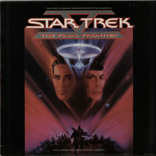 Star Trek V: The Final Frontier vinyl LP album (LP record) UK REKLPVT640494