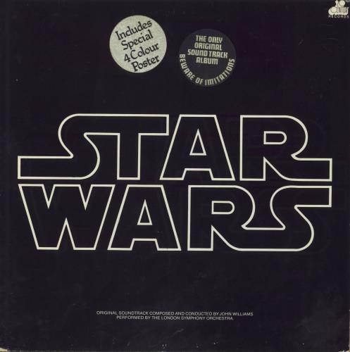 Star Wars Star Wars - 2nd + sticker 2-LP vinyl record set (Double Album) UK WRS2LST708787