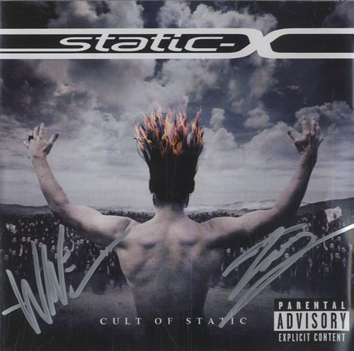 Static-X Cult Of Static CD album (CDLP) US SXICDCU495716