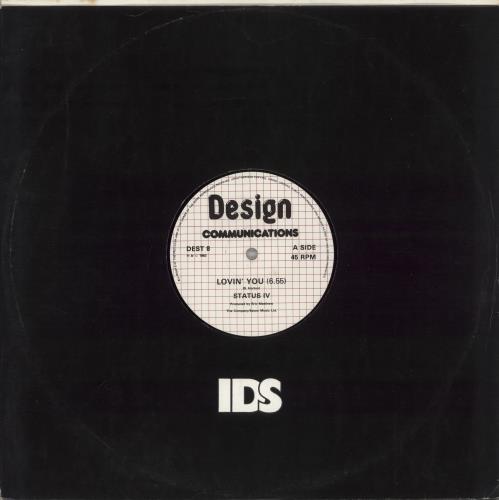 Status IV Lovin' You 12" vinyl single (12 inch record / Maxi-single) UK 9WA12LO874197