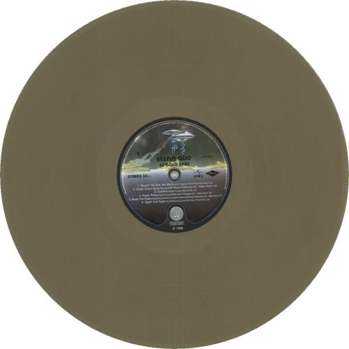 Status Quo 12 Gold Bars - 180gm Gold Vinyl - Sealed vinyl LP album (LP record) UK QUOLPGO707172