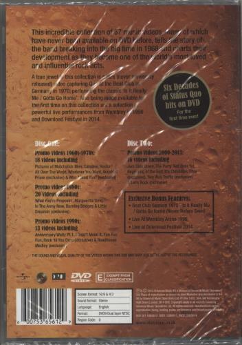Status Quo Accept No Substitute! The Definitive Hits & More! - Sealed DVD UK QUODDAC864961