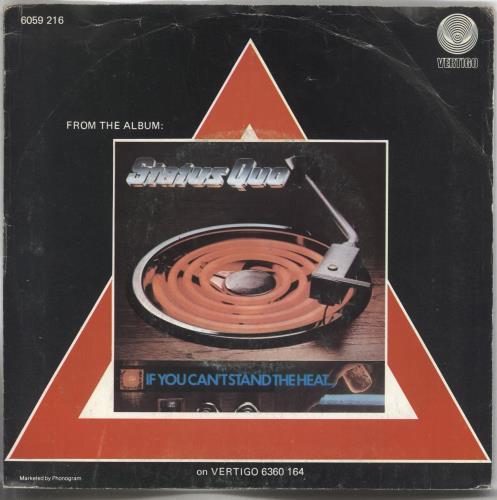 Status Quo Accident Prone 7" vinyl single (7 inch record / 45) Dutch QUO07AC228855