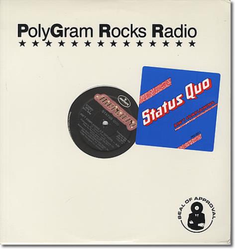 Status Quo Ain't Complaining 12" vinyl single (12 inch record / Maxi-single) US QUO12AI391479