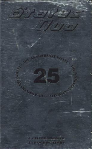 Status Quo Anniversary Waltz - Metallic Box video (VHS or PAL or NTSC) UK QUOVIAN865782