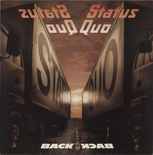 Status Quo Back To Back + PR vinyl LP album (LP record) UK QUOLPBA865909