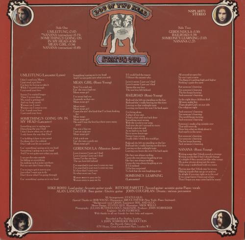 Status Quo Dog Of Two Head - Speckled Vinyl vinyl LP album (LP record) UK QUOLPDO785844