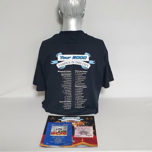 Status Quo Famous In The Last Century + Stub, Flyer & 2 T-Shirt tour programme UK QUOTRFA763377