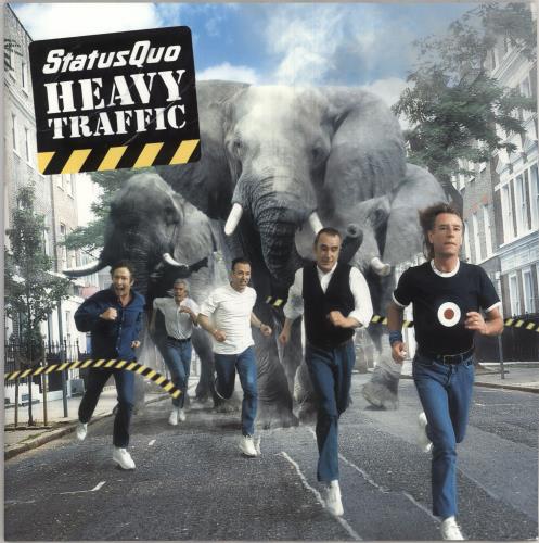Status Quo Heavy Traffic 2002 + Calendar, Stub, T-Shirt & Bag tour programme UK QUOTRHE743605