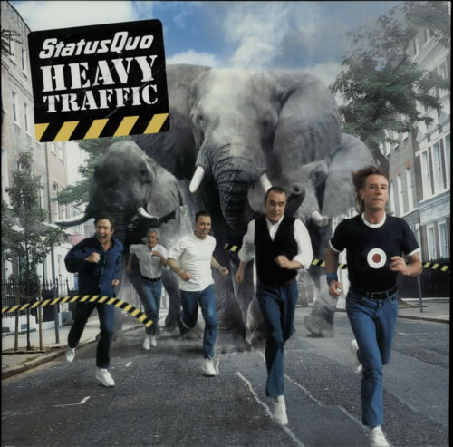 Status Quo Heavy Traffic 2002 + Ticket Stub tour programme UK QUOTRHE587157