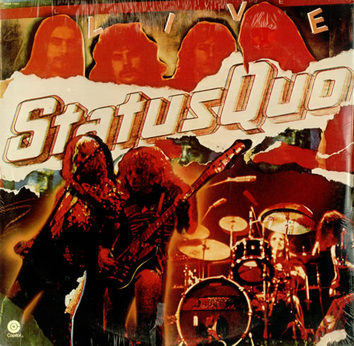 Status Quo Live - Sealed 2-LP vinyl record set (Double LP Album) US QUO2LLI436042