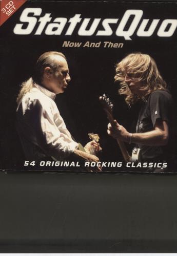 Status Quo Now And Then 3-CD album set (Triple CD) UK QUO3CNO872666