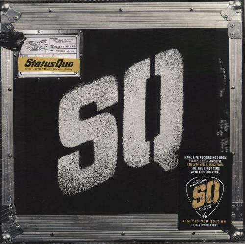 Status Quo Official Archive Series Vol. 1 - 180 Gram Virgin Vinyl - Hand Numbered - Sealed 3-LP vinyl record set (Triple LP Album) UK QUO3LOF872694