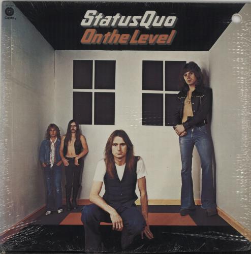 Status Quo On The Level vinyl LP album (LP record) US QUOLPON666872
