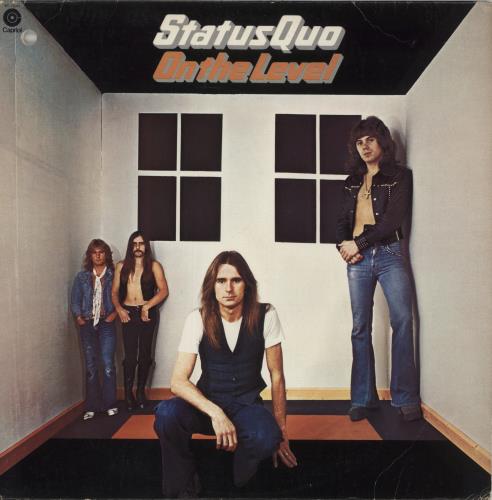 Status Quo On The Level vinyl LP album (LP record) US QUOLPON883421