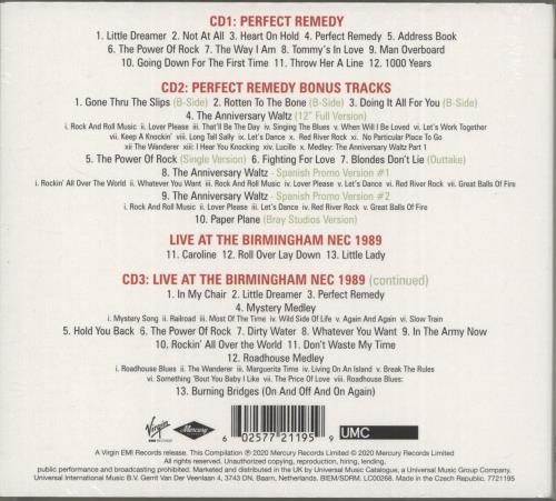 Status Quo Perfect Remedy - Sealed 3-CD album set (Triple CD) UK QUO3CPE872602