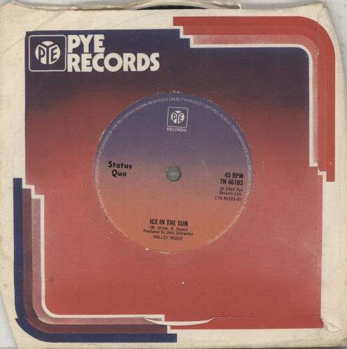 Status Quo Pictures Of Matchstick Men 7" vinyl single (7 inch record / 45) UK QUO07PI883451