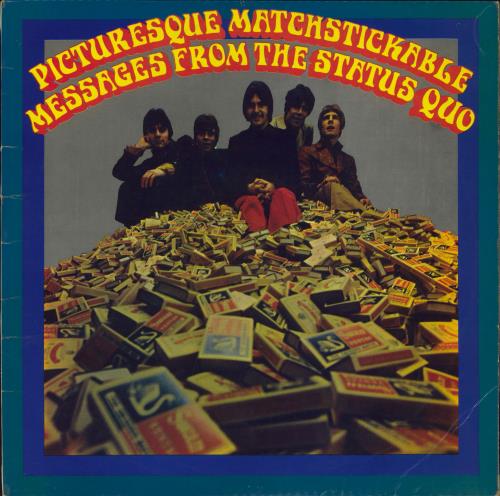 Status Quo Picturesque Matchstickable Messages From Status Quo vinyl LP album (LP record) UK QUOLPC832244