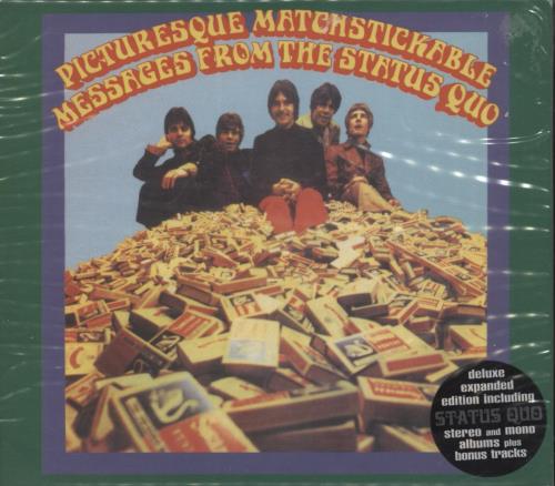 Status Quo Picturesque Matchstickable Messages 2 CD album set (Double CD) UK QUO2CPI243147