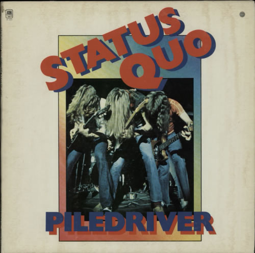 Status Quo Piledriver vinyl LP album (LP record) US QUOLPPI100893