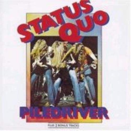 Status Quo Piledriver CD album (CDLP) German QUOCDPI15643