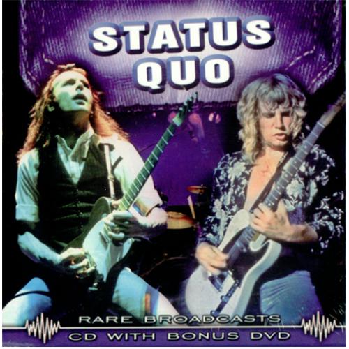 Status Quo Rare Broadcasts 2-disc CD/DVD set UK QUO2DRA421150
